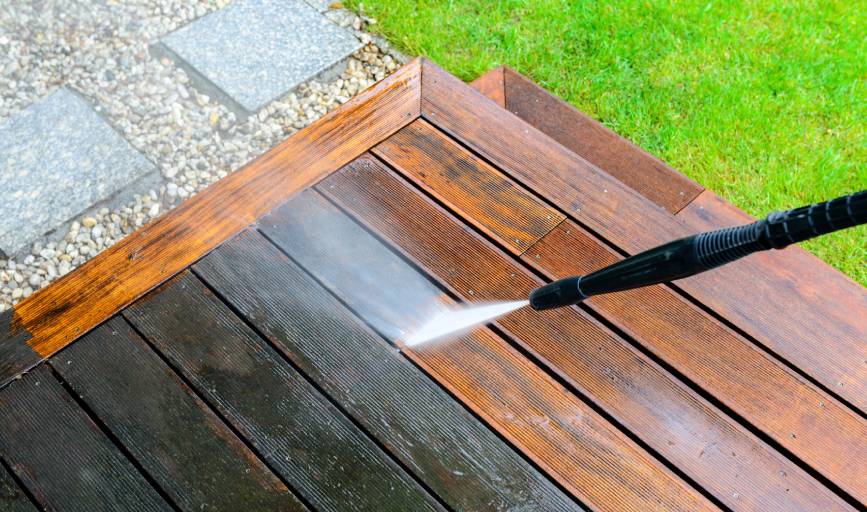 Deck Cleaning