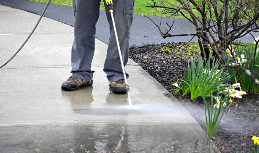 Sidewalk Cleaning